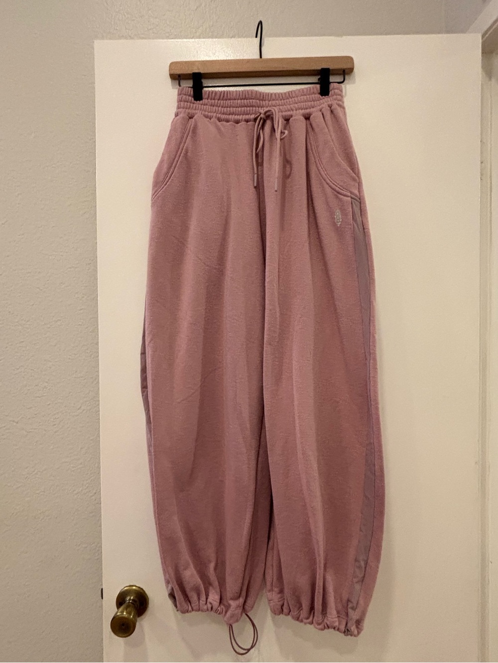 Free People Movement Sweat Equity Comvertable pants Knit Drawstring Joggers XS